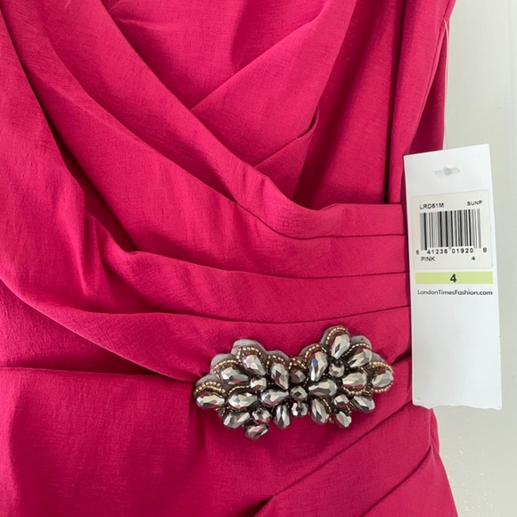 London Times Pink cocktail dress - Picture 2 of 2